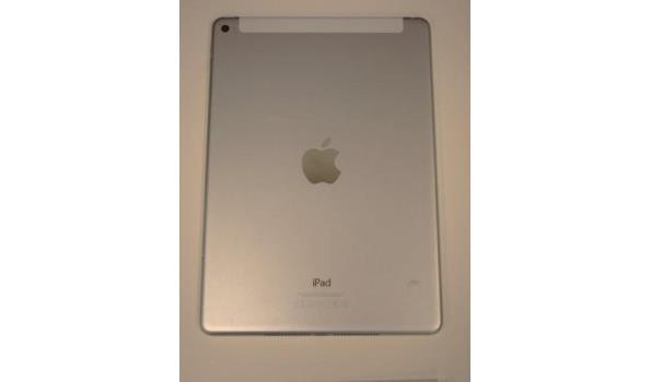 tablet APPLE, type A1567, werking niet gekend, mogelijks icloud locked, zonder kabels